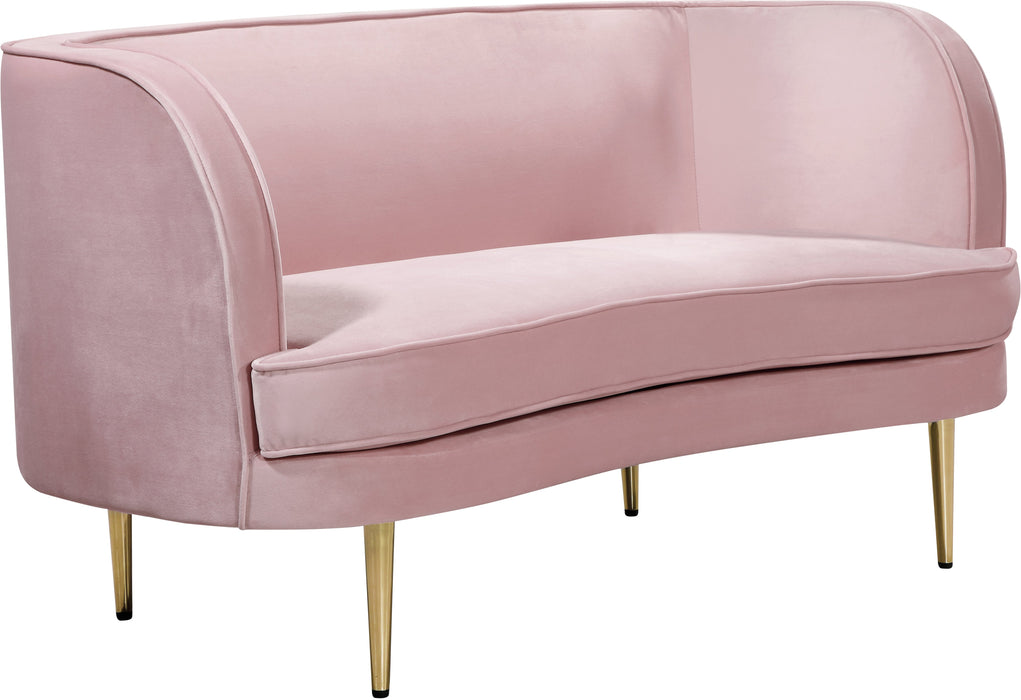 Vivian Velvet Loveseat - Sterling House Interiors