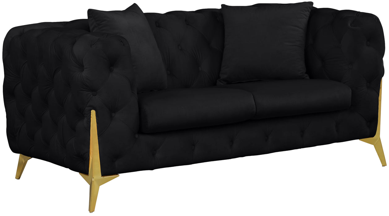 Kingdom Velvet Loveseat - Sterling House Interiors