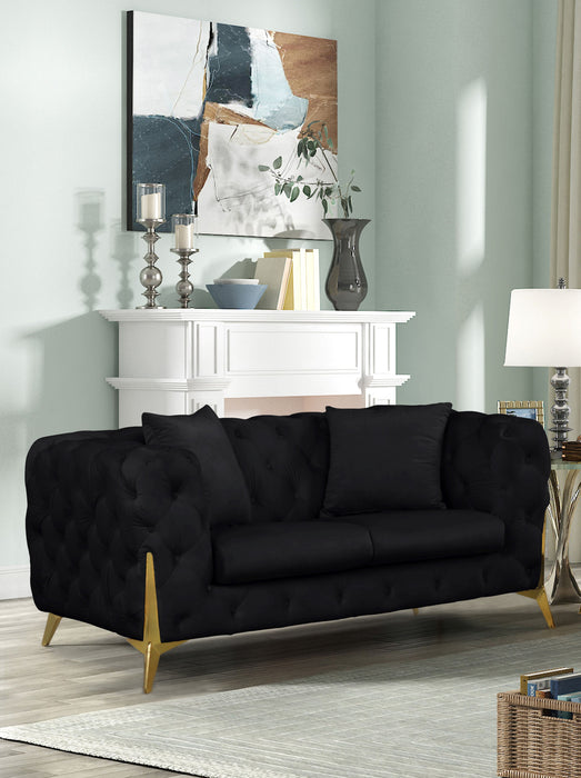 Kingdom Velvet Loveseat - Sterling House Interiors