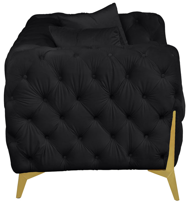 Kingdom Velvet Loveseat - Sterling House Interiors