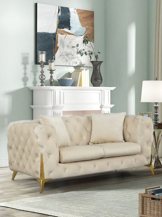 Kingdom Velvet Loveseat - Sterling House Interiors