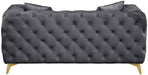 Kingdom Velvet Loveseat - Sterling House Interiors