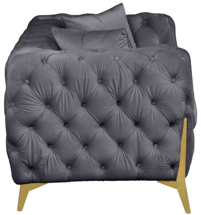 Kingdom Velvet Loveseat - Sterling House Interiors