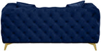 Kingdom Velvet Loveseat - Sterling House Interiors