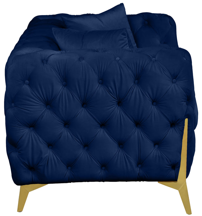 Kingdom Velvet Loveseat - Sterling House Interiors