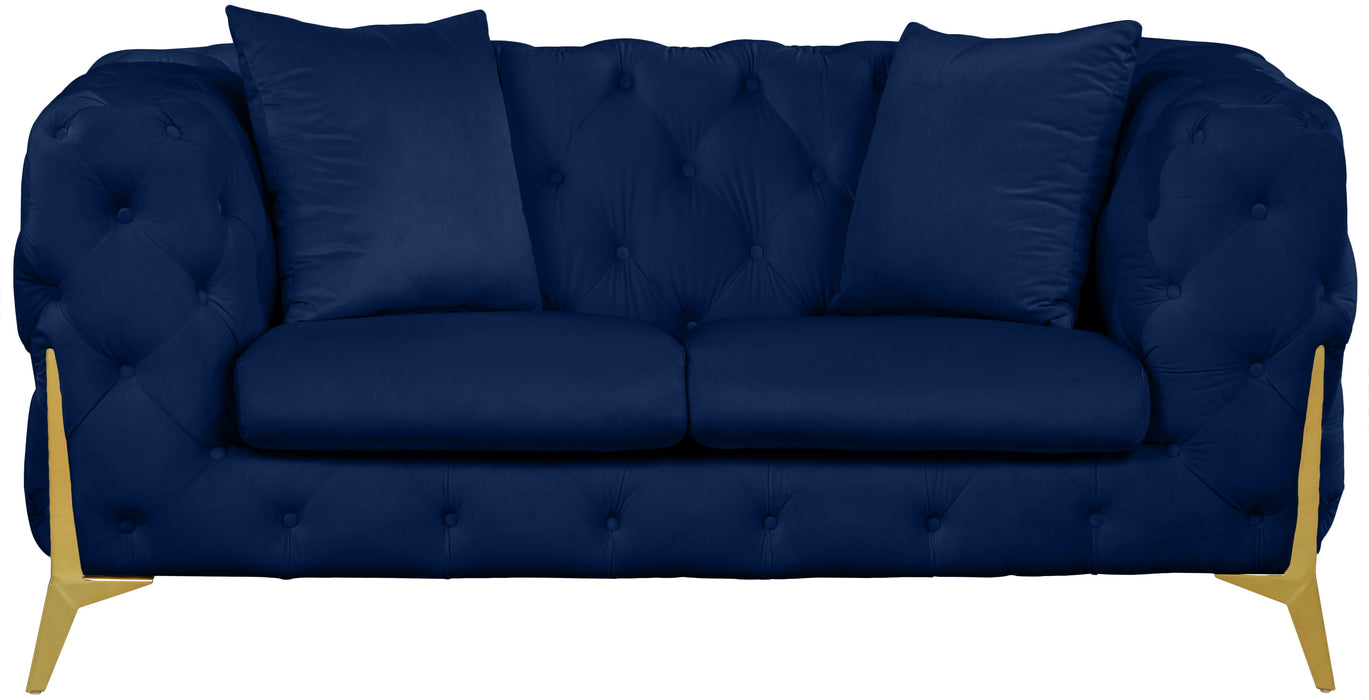 Kingdom Velvet Loveseat - Sterling House Interiors