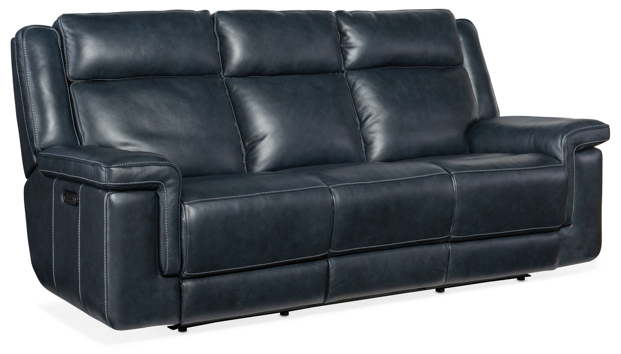 Montel Lay Flat Power Sofa With Power Headrest & Lumbar