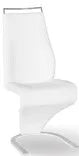 Manhattan White Side Dining Chair