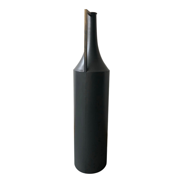 Argus Metal Vase Black