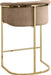 Donatella Velvet Counter Stool - Sterling House Interiors