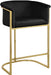 Donatella Velvet Counter Stool - Sterling House Interiors