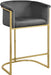 Donatella Velvet Counter Stool - Sterling House Interiors