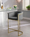 Donatella Velvet Counter Stool - Sterling House Interiors