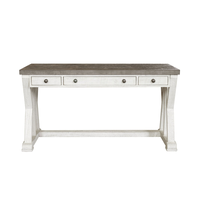 Valley Ridge 3 Drawer Desk White