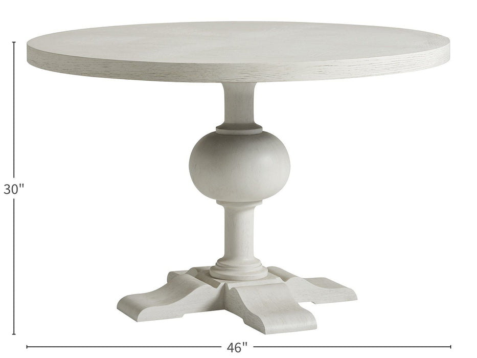 Escape Dining Table Pearl Silver