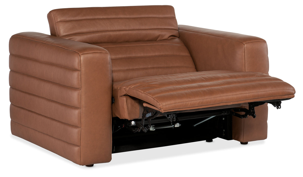 Chatelain Power Recliner With Power Headrest