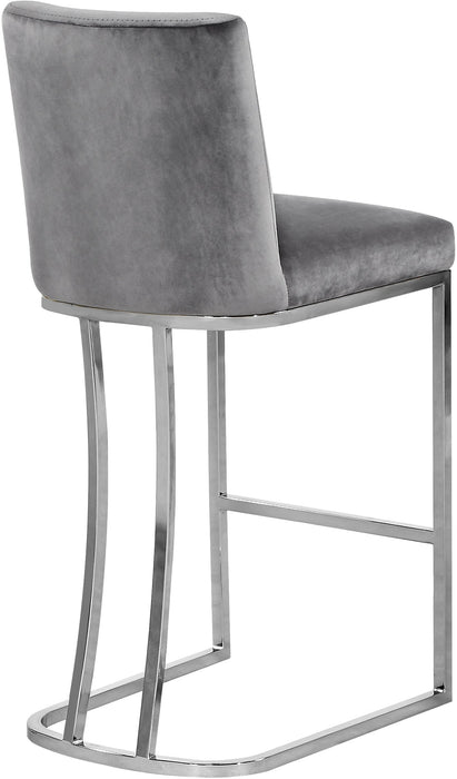 Heidi Velvet Stool - Sterling House Interiors