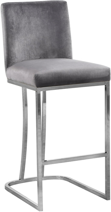 Heidi Velvet Stool - Sterling House Interiors