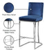 Heidi Velvet Stool - Sterling House Interiors