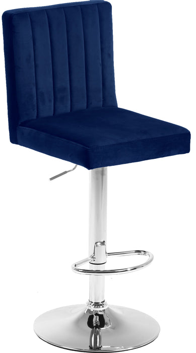 Joel Velvet Adjustable Stool - Sterling House Interiors