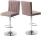 Joel Velvet Adjustable Stool - Sterling House Interiors