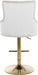 Claude Black Velvet Adjustable Stool - Sterling House Interiors