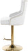 Claude Black Velvet Adjustable Stool - Sterling House Interiors