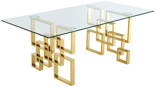 Pierre Gold Dining Table - Sterling House Interiors