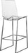 Lumen Metal/Lucite Polycarbonate Stool - Sterling House Interiors