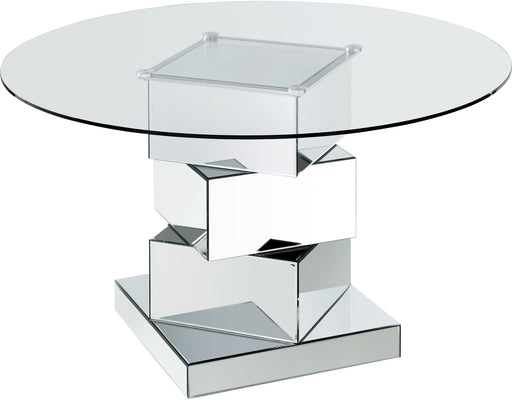 Haven Chrome Dining Table - Sterling House Interiors
