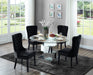 Haven Chrome Dining Table - Sterling House Interiors