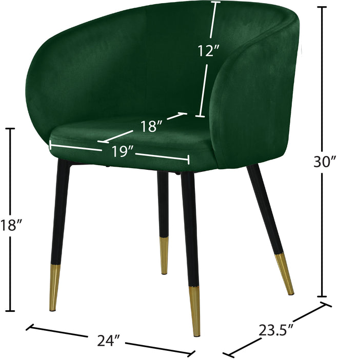 Louise Velvet Dining Chair - Sterling House Interiors