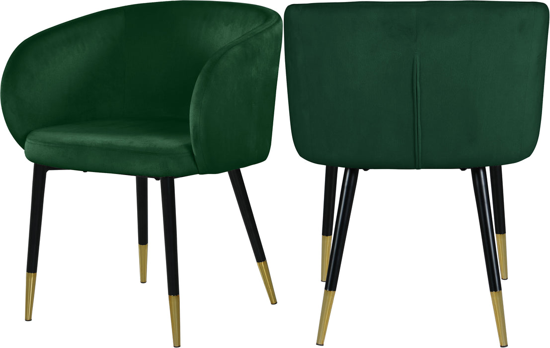 Louise Velvet Dining Chair - Sterling House Interiors