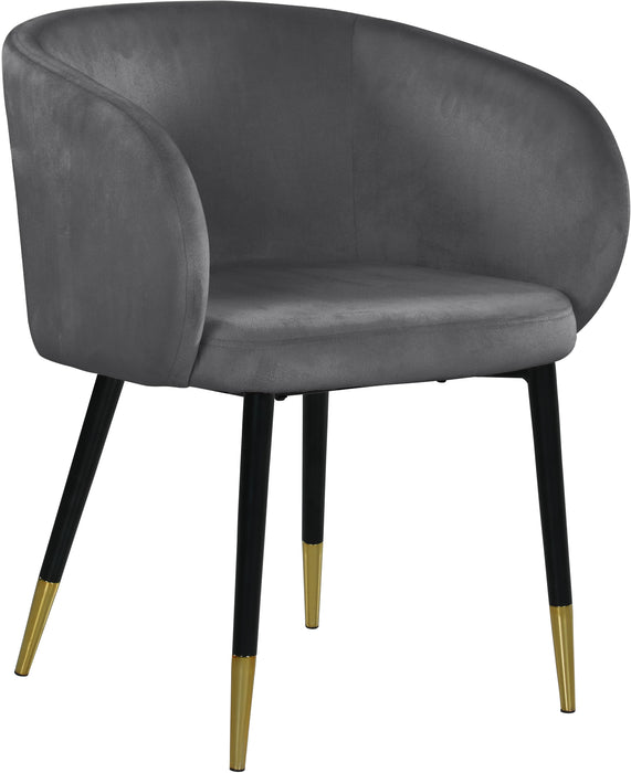 Louise Velvet Dining Chair - Sterling House Interiors