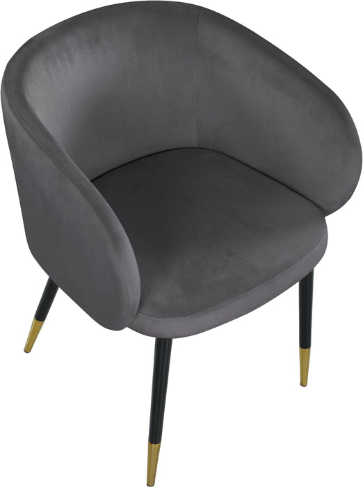 Louise Velvet Dining Chair - Sterling House Interiors