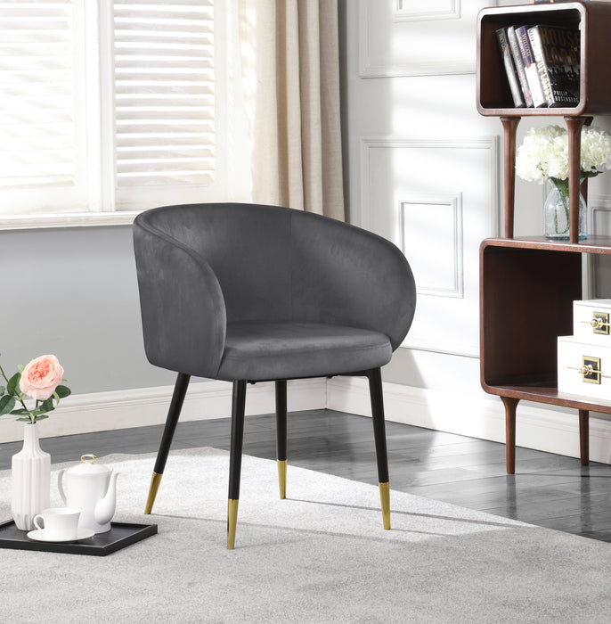 Louise Velvet Dining Chair - Sterling House Interiors