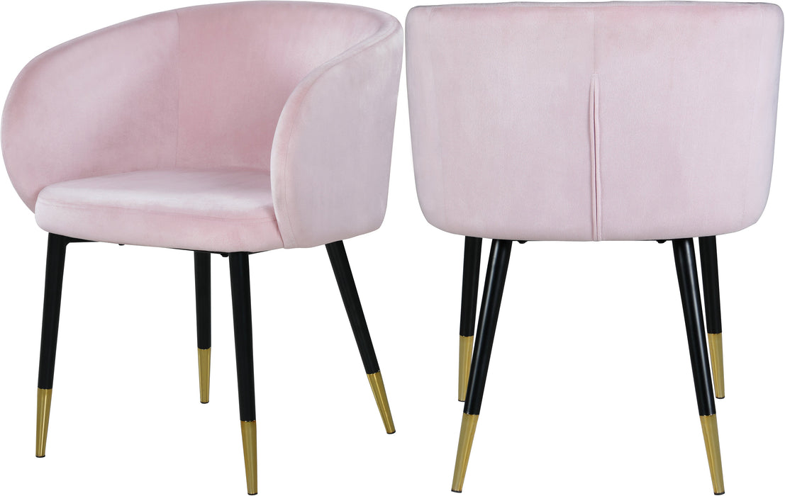 Louise Velvet Dining Chair - Sterling House Interiors