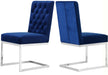 Carlton Navy Velvet Dining Chair - Sterling House Interiors