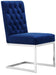 Carlton Navy Velvet Dining Chair - Sterling House Interiors