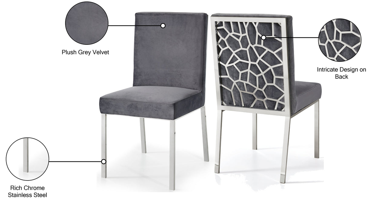 Opal Velvet Dining Chair - Sterling House Interiors