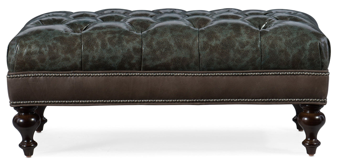 Rects Tufted Rectangle Ottoman