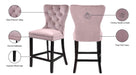 Nikki Velvet Stool - Sterling House Interiors