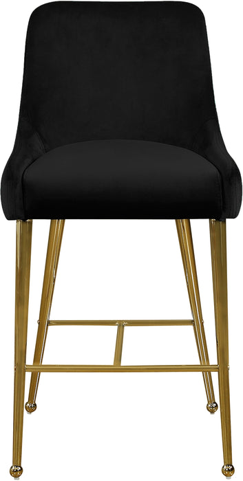 Owen Velvet Stool - Sterling House Interiors