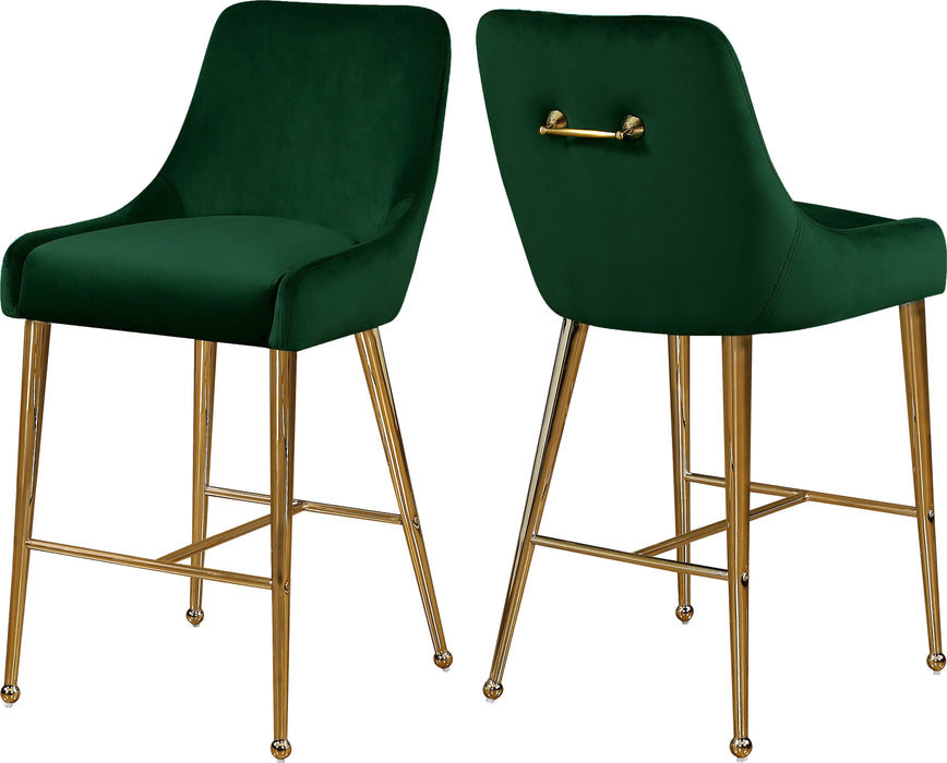 Owen Velvet Stool - Sterling House Interiors