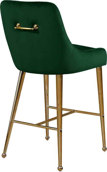 Owen Velvet Stool - Sterling House Interiors