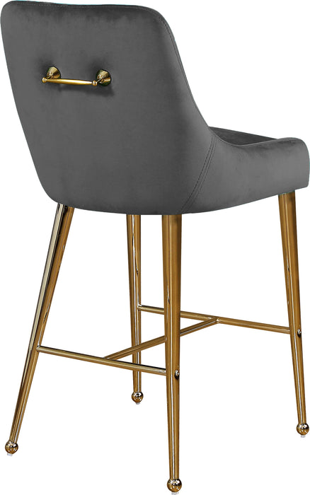 Owen Velvet Stool - Sterling House Interiors