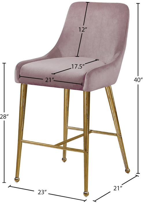 Owen Velvet Stool - Sterling House Interiors