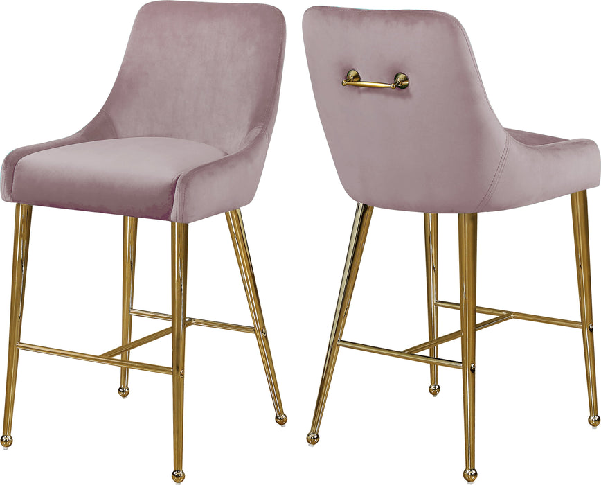 Owen Velvet Stool - Sterling House Interiors