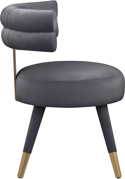 Fitzroy Velvet Dining Chair - Sterling House Interiors