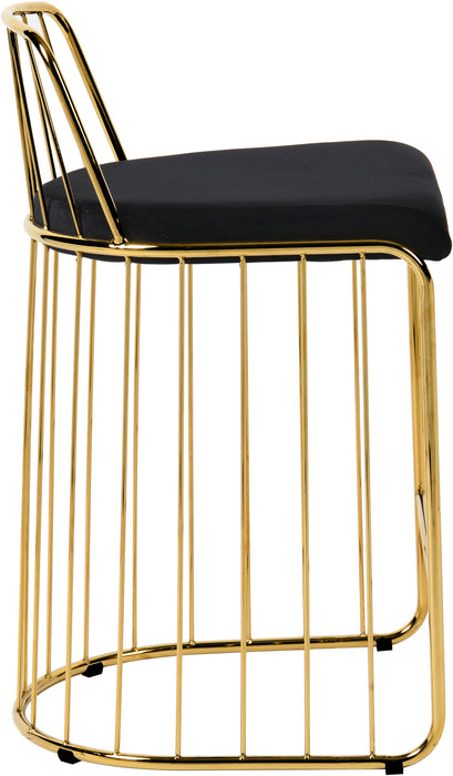 Gio Velvet Counter Stool - Sterling House Interiors